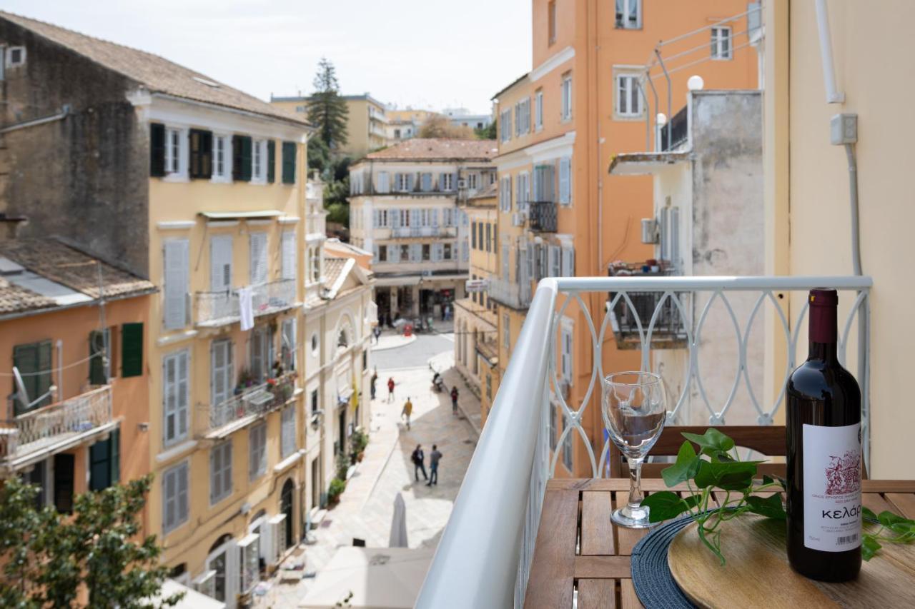Casa Del Sol Corfu Old Town Apartment Exteriör bild